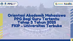 Orientasi Akademik Mahasiswa PPG Guru Tertentu Tahap 3 Tahun 2025