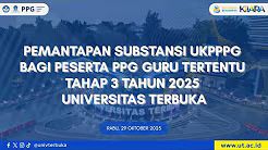 Pemantapan Substansi UKPPPG Bagi Peserta Ppg Guru Tertentu Tahap 3 Tahun 2025